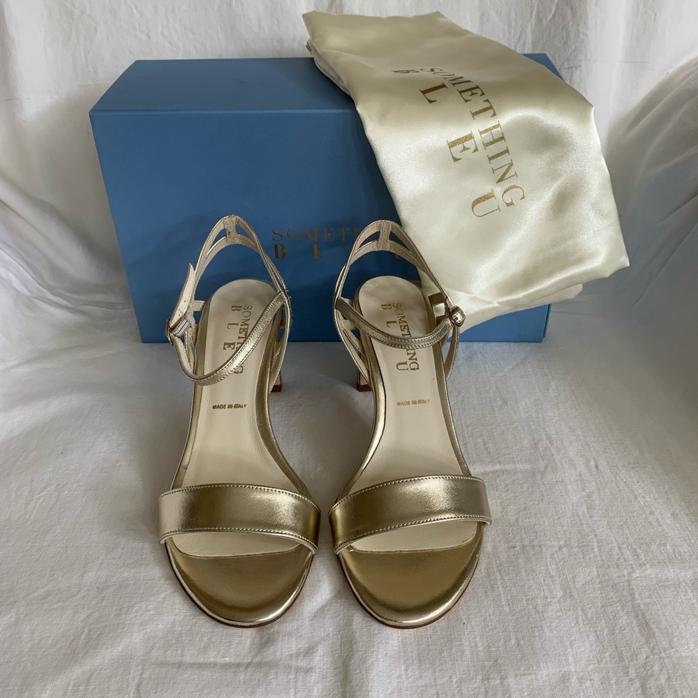 Sandals in Platinum